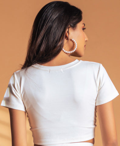 The White Party - Crop Top